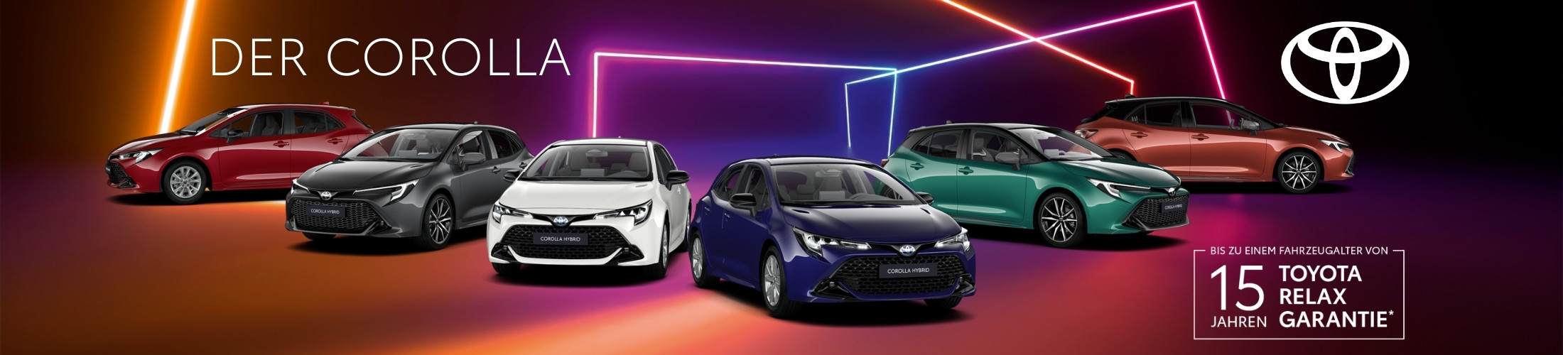 Seitenansicht eines Toyota Corolla