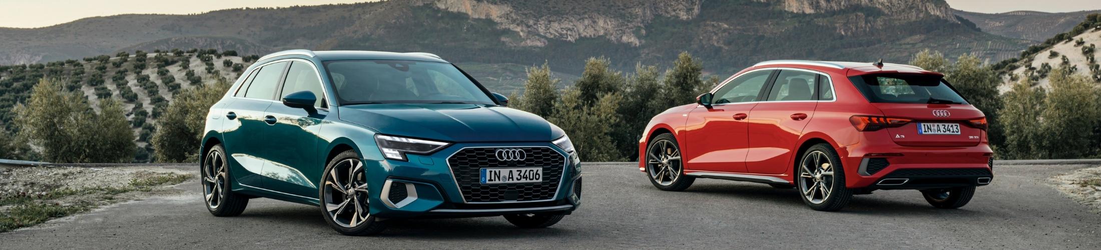 Zwei Audi A3 nebeneinander