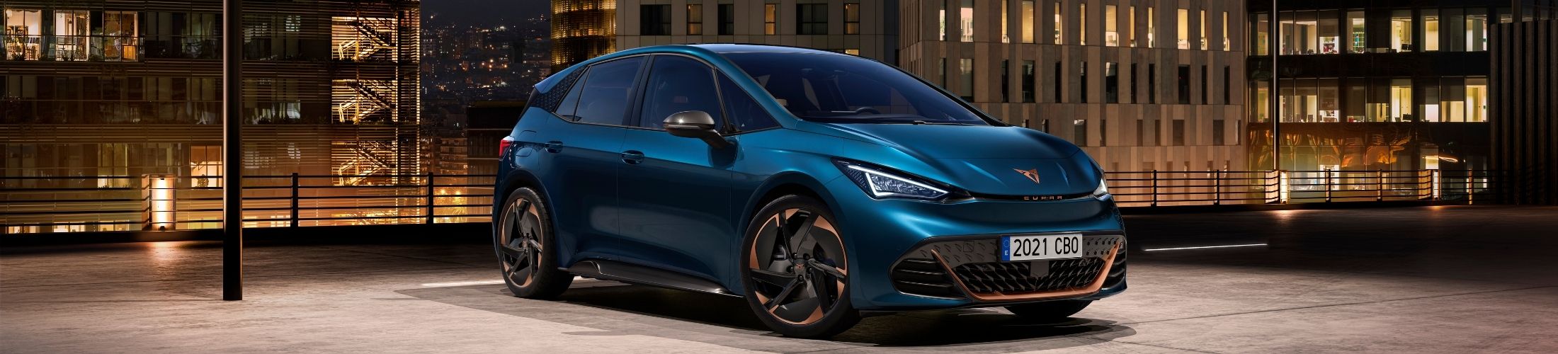 Seitenansicht eines Cupra Born