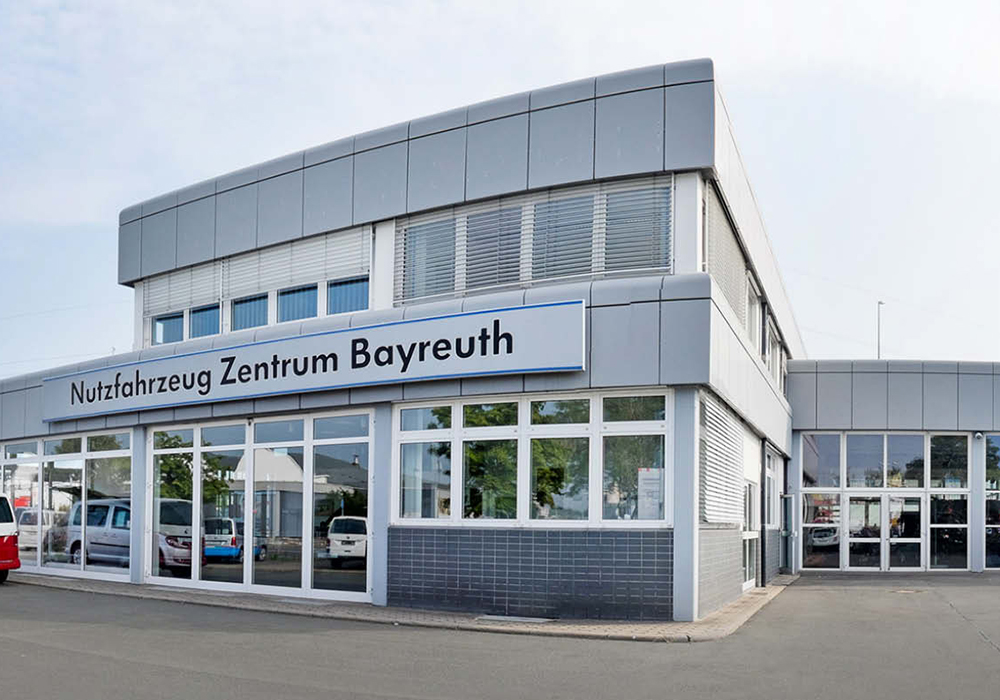 Das Volkswagen Nutzfahrzeug Zentrum Bayreuth