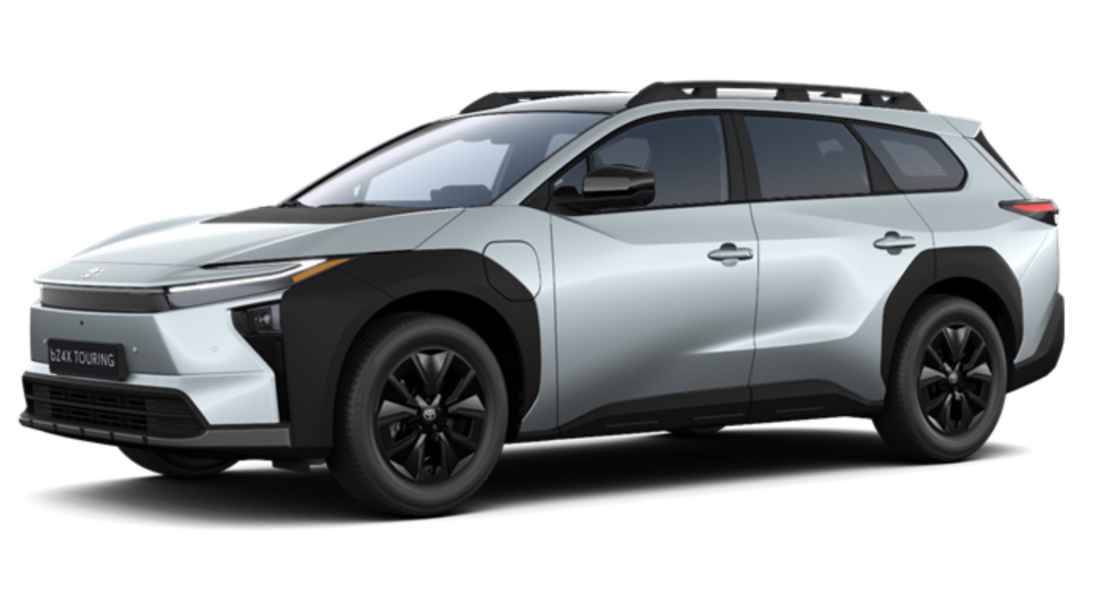 toyota bz4x touring teamplayer in ice silver metallic