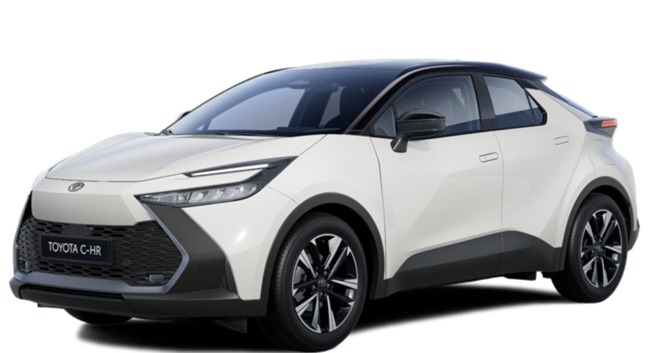 der c-hr hybrid teamplayer in weiss
