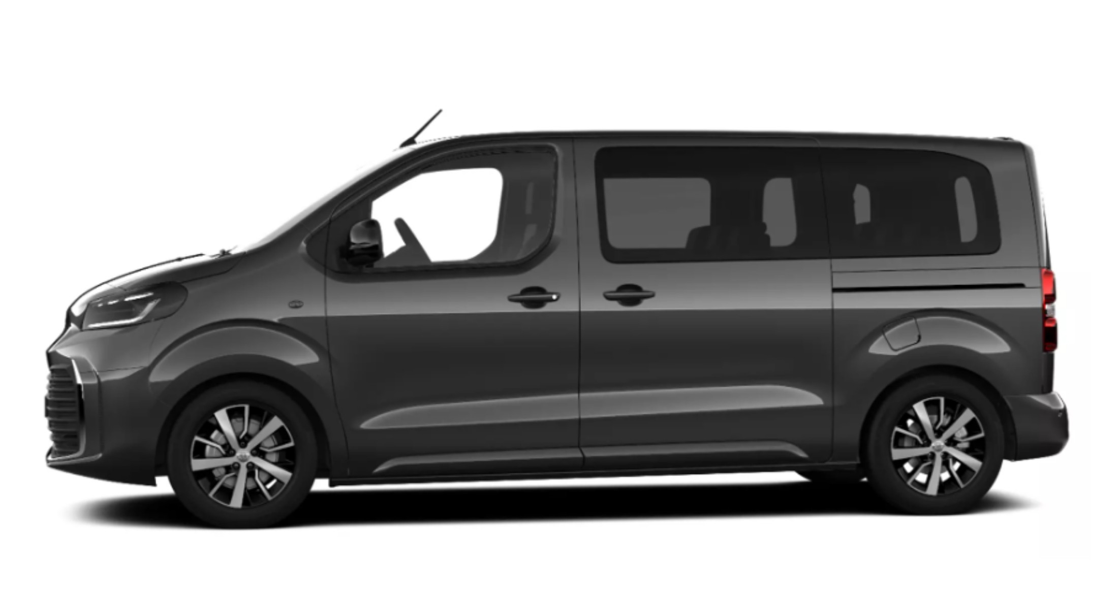 toyota proace verso teamplayer in titanium grey metallic