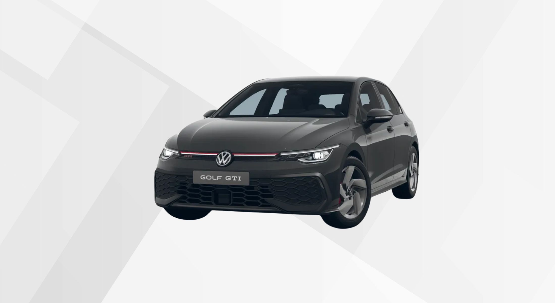 Der VW Golf GTI in der Farbe Uranograu.