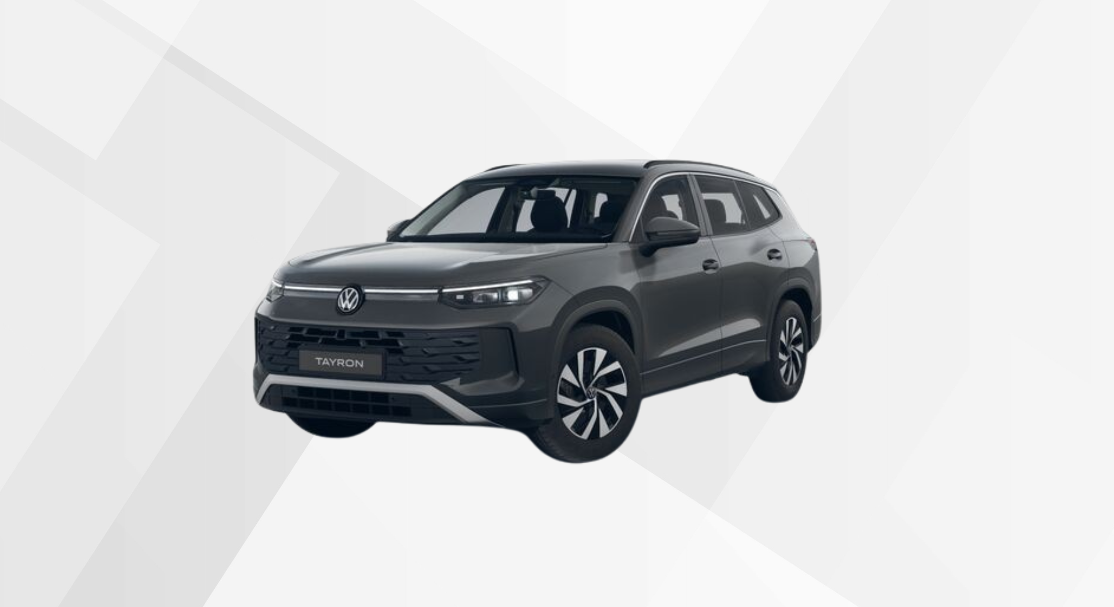 Der VW Tayron Life in der Farbe Uranograu.