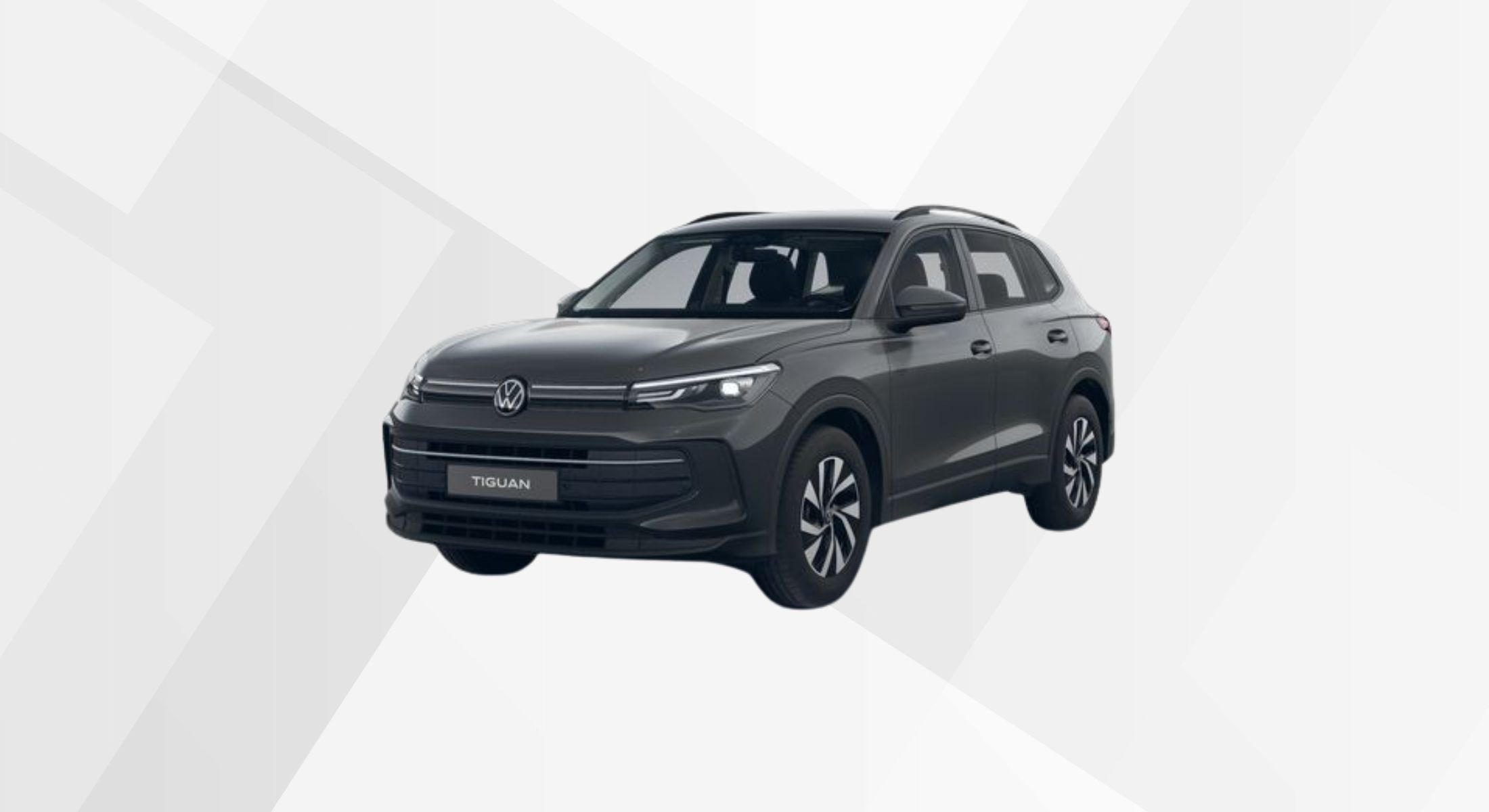 Der VW Tiguan Life in der Farbe Uranograu