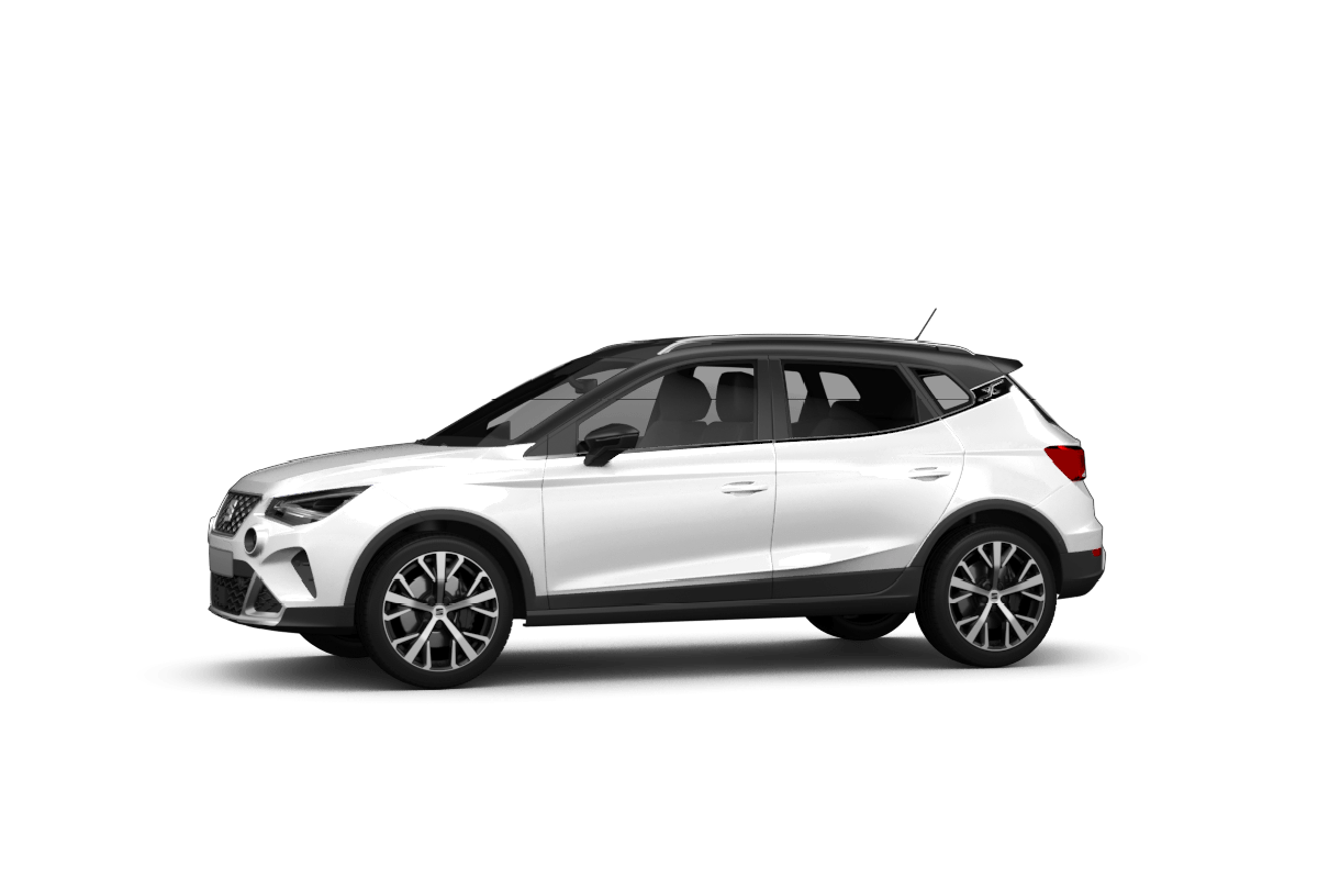 weißer seat arona